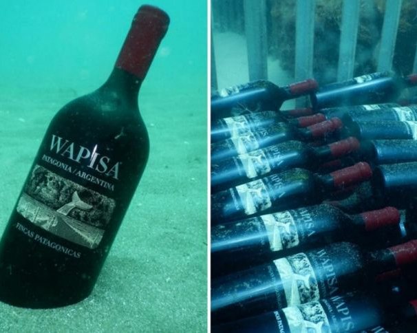 Аргентинская винодельня выдерживает вино под водой